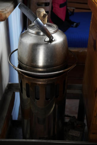 Hanne Munk unter Deck