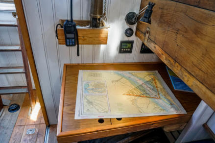 Hanne Munk unter Deck