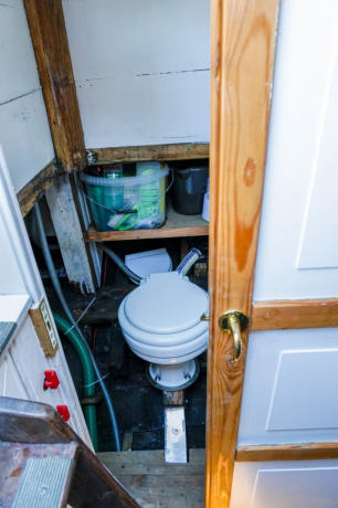 Hanne Munk unter Deck